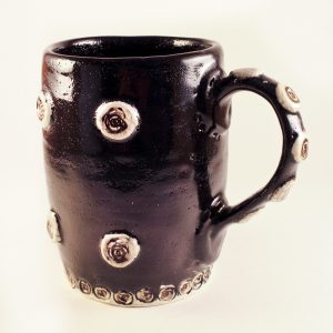 Spiral Mug, Black - SOLD
