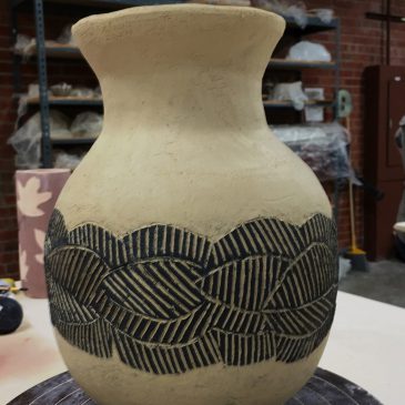 Vases Made with Slabs and Coils
